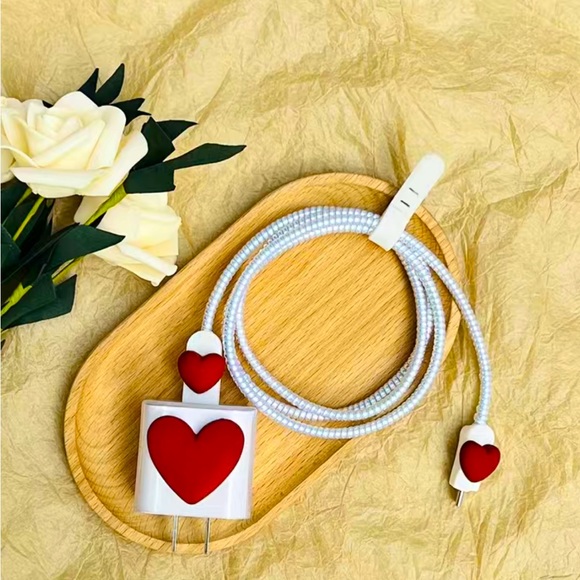 Office Heart Design Phone Charger Case Poshmark